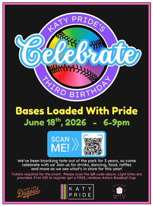 Katy Pride's 3rd Birthday Party: Bases Loaded With Pride